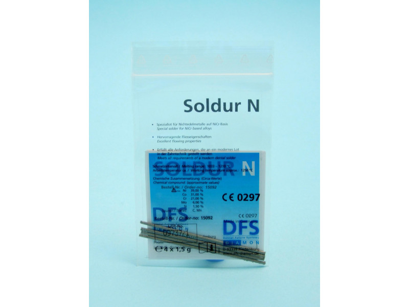 Soldur N-NiCr spájka 4x1,5 g