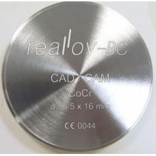 Realloy BC - Frézovací kotúč CoCr 98,5 x 10 mm