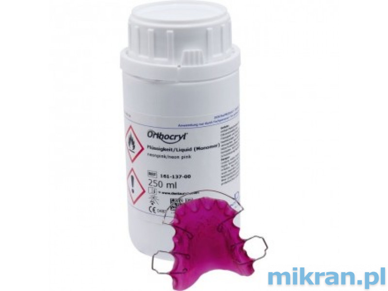 Orthocryl Neon ružová tekutina 250 ml