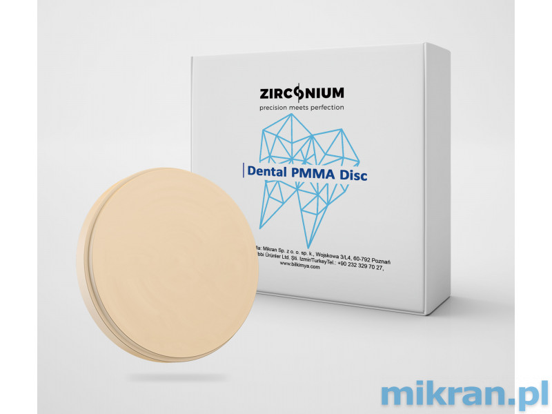 Zirkónium PMMA 98x16mm
