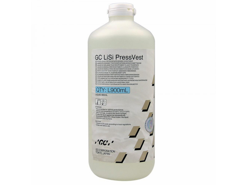 GC LiSi PRESS VEST liquid 900 ml - Kvapalina citlivá na nízke teploty - preprava v zime na riziko zákazníka.