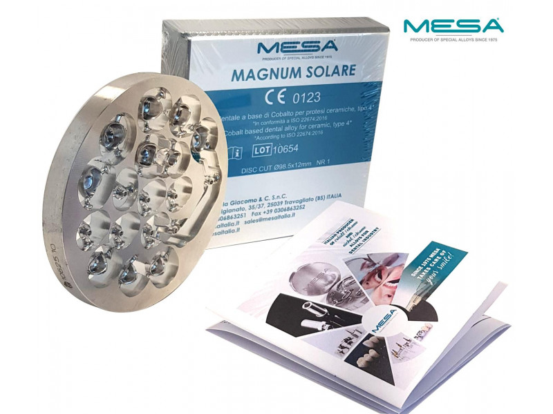 MESA - Magnum Solare Co-Cr disk 98,5x10mm PROPAGÁCIA