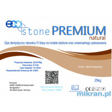 Sadrová trieda IV Eco Stone Natural Premium 25 kg zlatohnedá