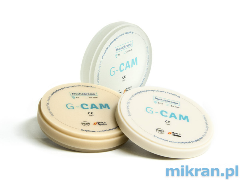 G-Cam Monochroma grafénom vystužené kompozitné kotúče 98x20 mm