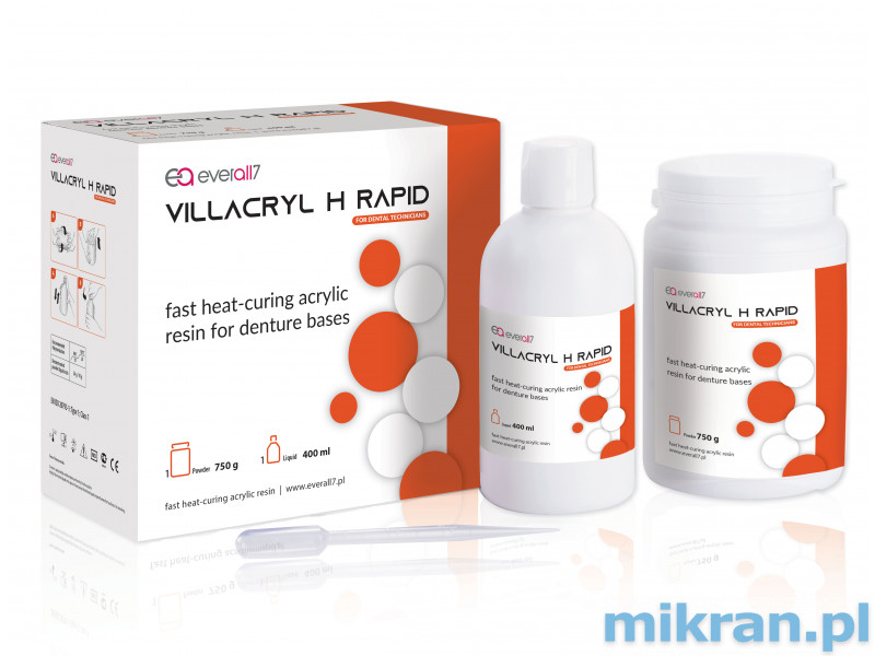 Villacryl H Rapid 750g/400ml + Villacryl S 100g/50ml AKCIA