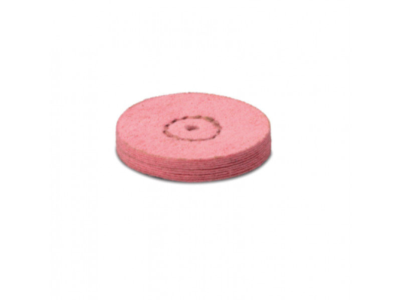 Kamzíková koža s pemzou 22 mm ružová (2. krok) - EVE