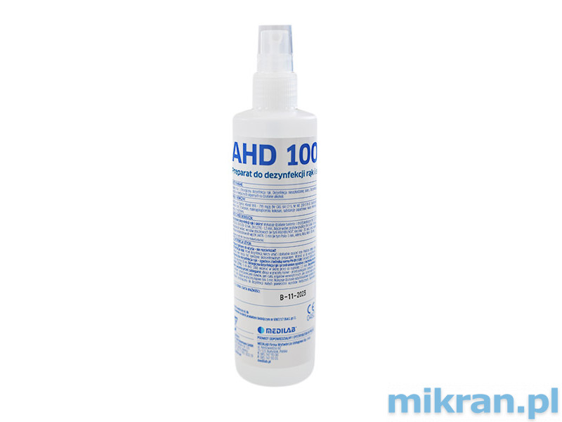 Prípravok na ruky AHD 1000 sprej 250 ml