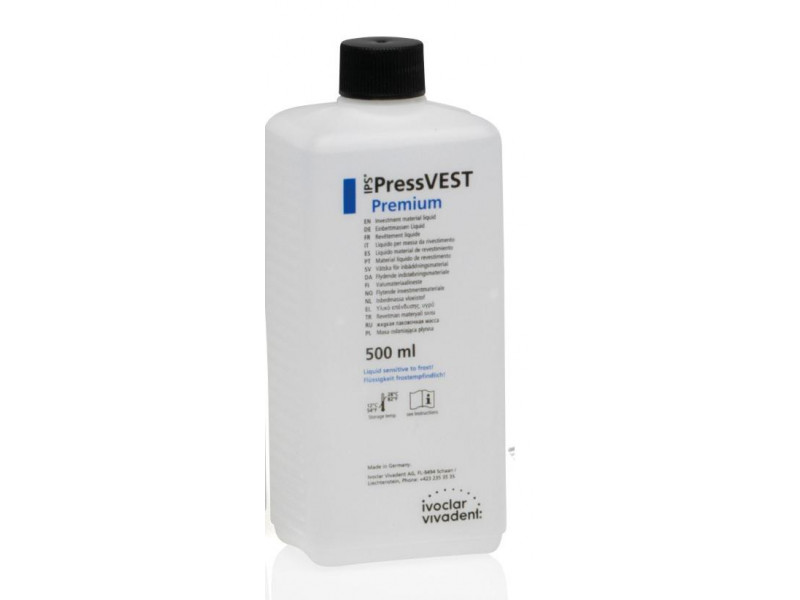 Ips PressVEST Premium Liquid 500 ml - Tekutina je citlivá na nízke teploty - preprava v zime na riziko zákazníka.