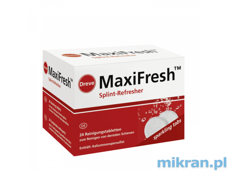 MaxiFresh čistiace tablety 24 ks.