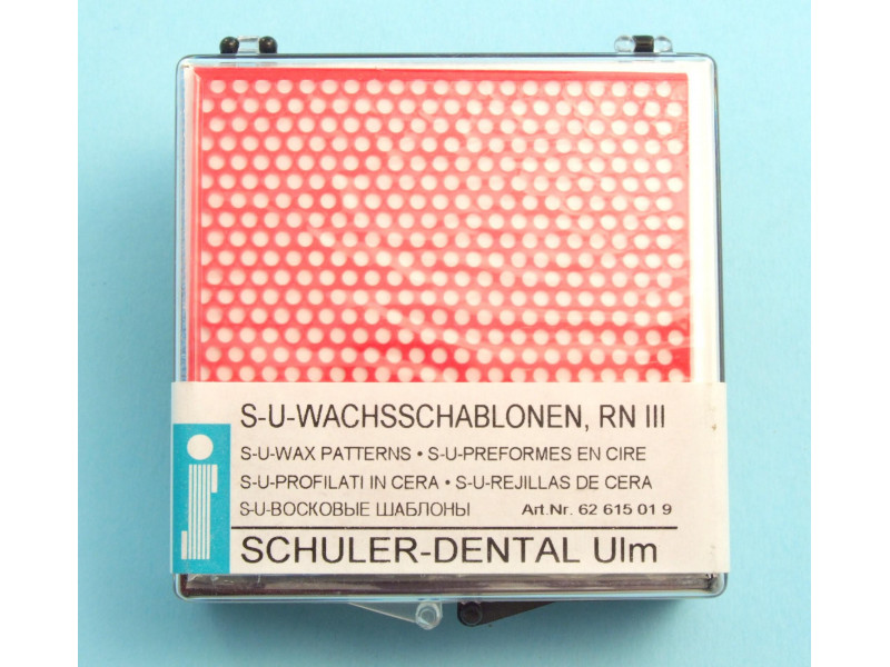 RN III Schuler Dental voskové šablóny