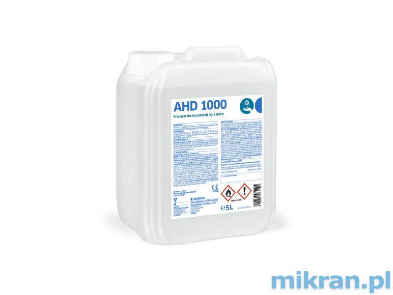 Prípravok na dezinfekciu rúk AHD 1000 5 l